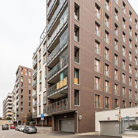 Ferienwohnung Superapart Chodkiewicza 10 Warschau Exterior foto