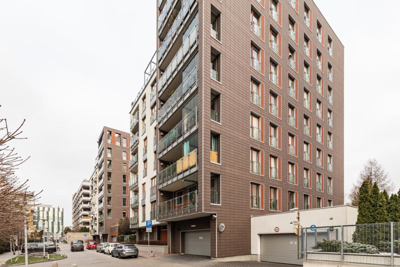 Ferienwohnung Superapart Chodkiewicza 10 Warschau Exterior foto