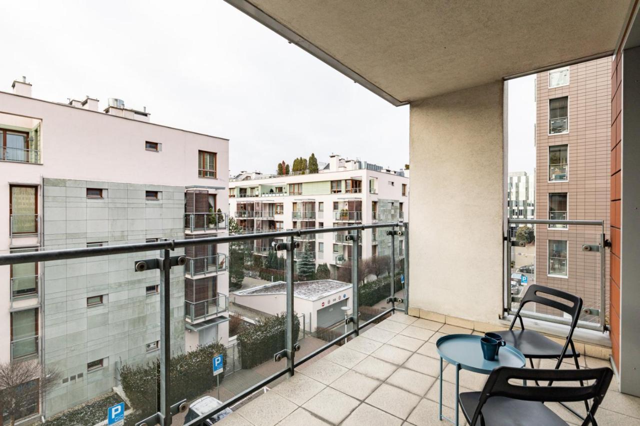 Ferienwohnung Superapart Chodkiewicza 10 Warschau Exterior foto