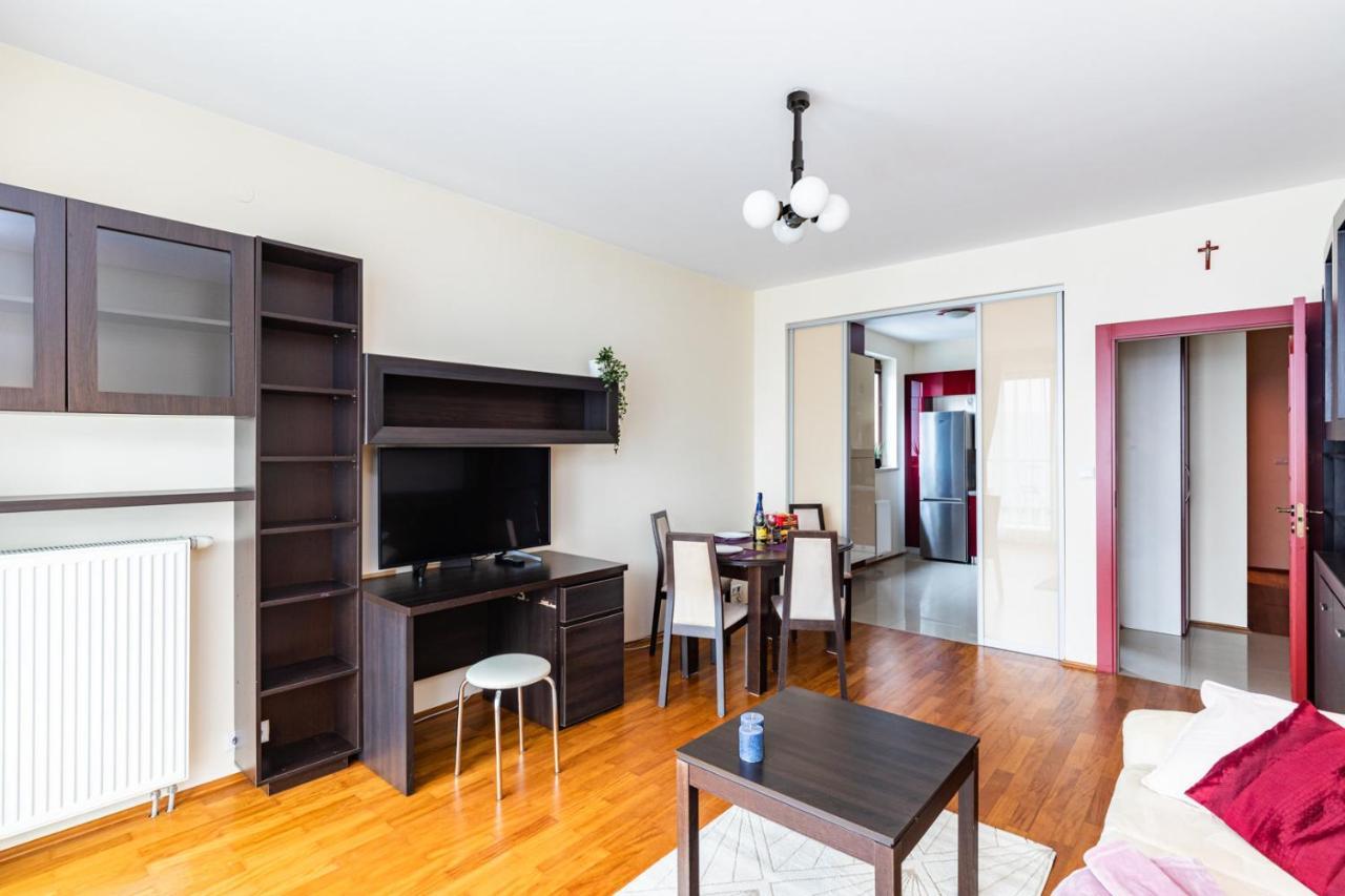 Ferienwohnung Superapart Chodkiewicza 10 Warschau Exterior foto