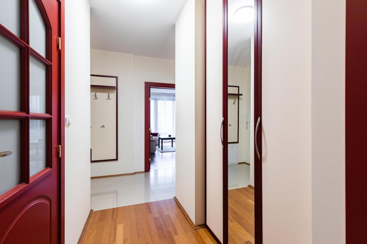 Ferienwohnung Superapart Chodkiewicza 10 Warschau Exterior foto
