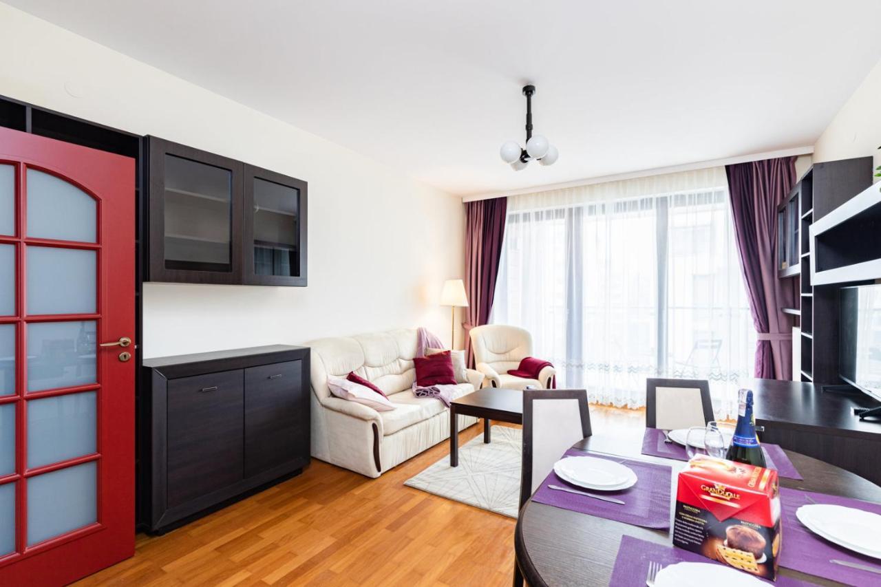 Ferienwohnung Superapart Chodkiewicza 10 Warschau Exterior foto