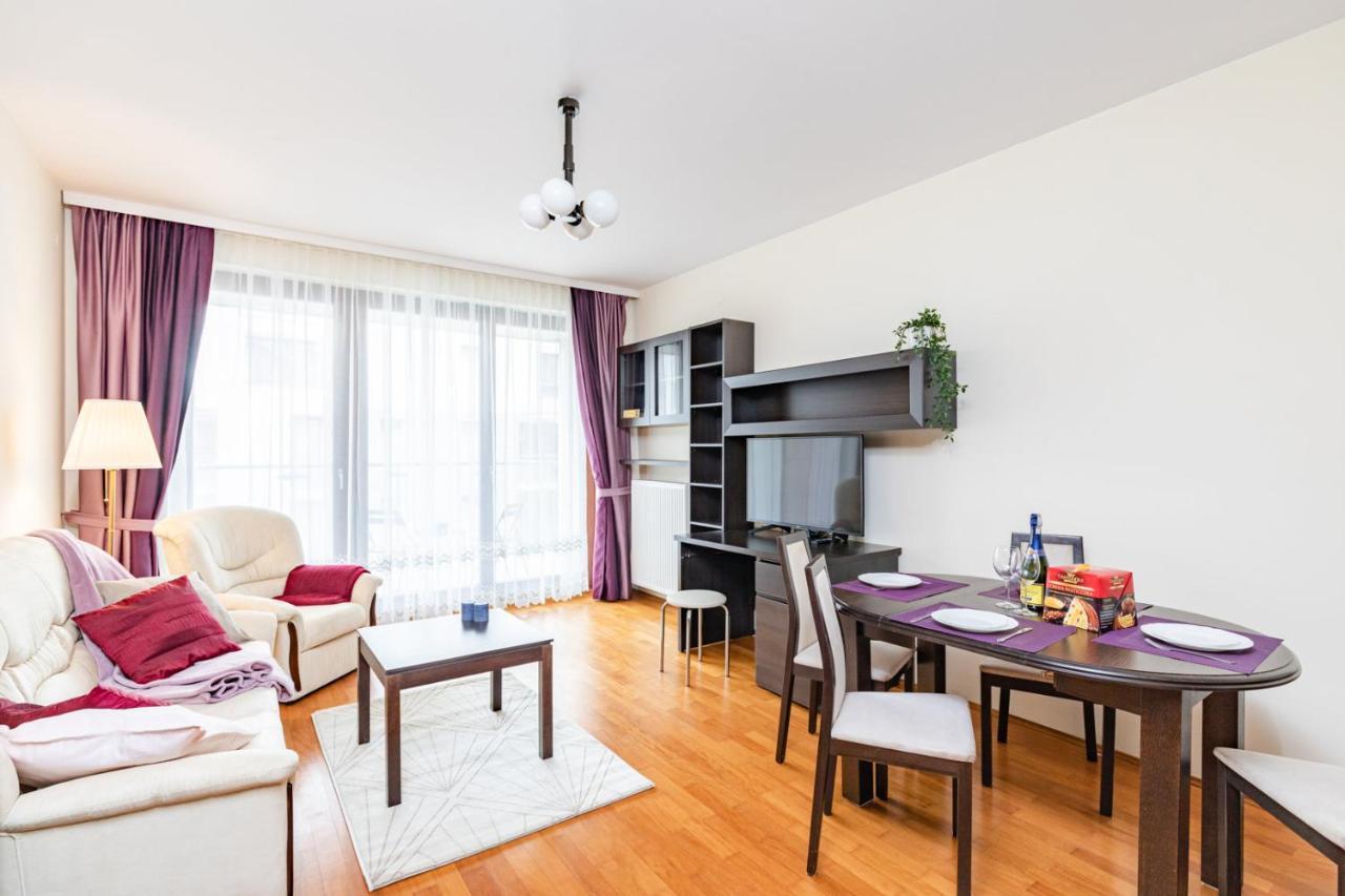Ferienwohnung Superapart Chodkiewicza 10 Warschau Exterior foto